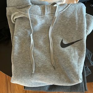 Grey nike hoodie,  never been worn